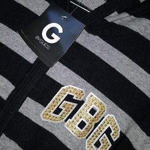 Guess Alexa Logo Zip-up hoodie